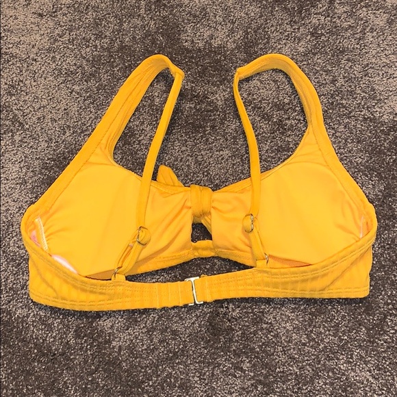 Yellow Swim Top NWOT - Picture 3 of 3